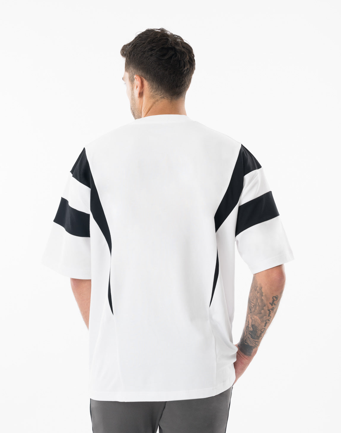 CRONOS DUAL TECH OVERSIZE S/S TEE【WHITE】