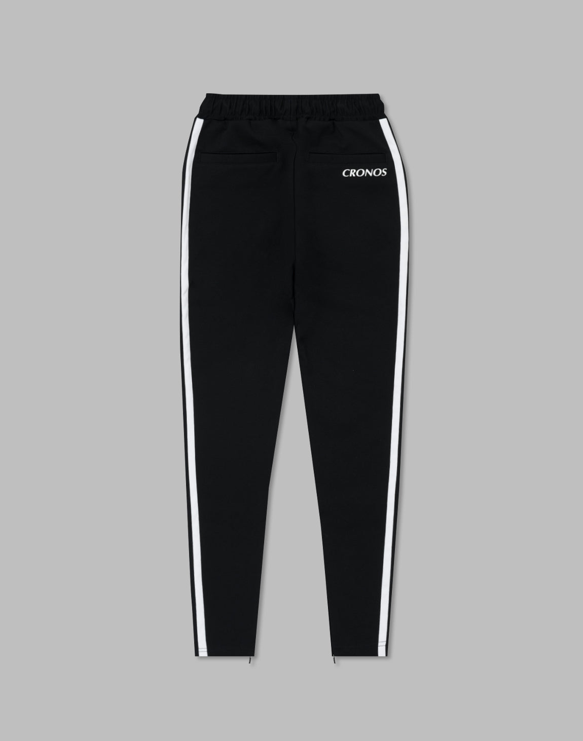 CRONOS ジャージパンツ S 黒 ストライプデザイン 【公式通販】
