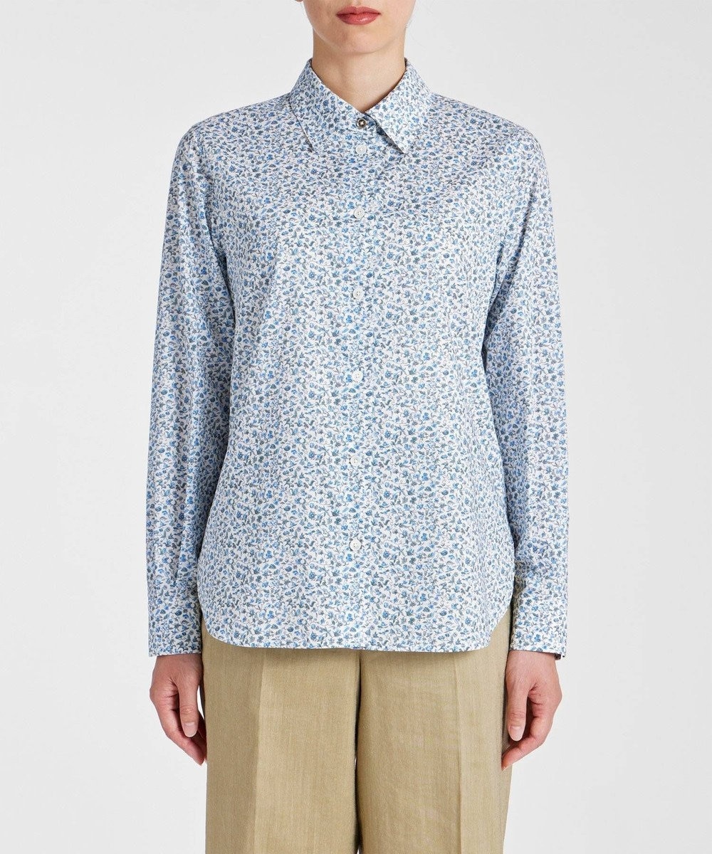 Paul Smith collection 風景写真プリント 長袖シャツ L Paul Smith