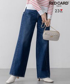 RED CARD TOKYO×23区/VERY3月号掲載】デニム ライン ワイドパンツ / 23