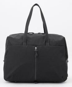 UNISEX】大容量 自立するボストンバッグ ラウンドから旅行も ポケット