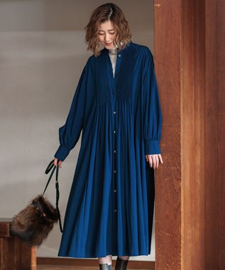 新色追加/洗える】ヴィンテージライトタフタ ブザム ワンピース / 23区