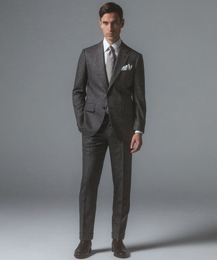 CANONICO/カノニコ】 ヴィンテージ サキソニー3ピーススーツ