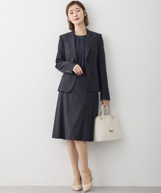 セットアップ対応】ファインネスウール 一つ釦 ジャケット / 23区