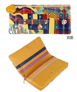 カラフルランドスケープ かぶせ 長財布 / tsumori chisato CARRY