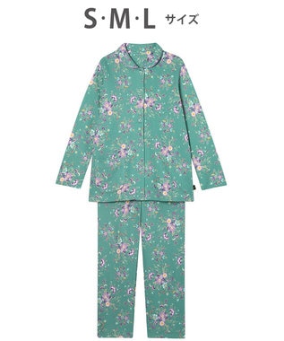 ワコール_リラックス＆スリープ パジャマ 綿混(本体) あったか 長袖 長