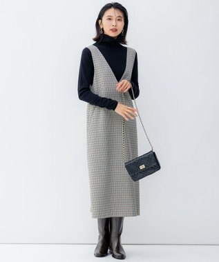 ガンクラブチェックストレッチ ワンピース / 23区 | ファッション通販