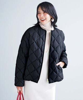 TAION×UNFILO】キルティングダウン ショート丈ブルゾン / UNFILO