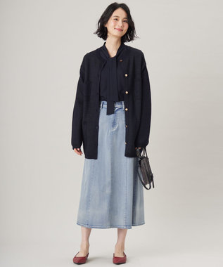 洗える】アムンゼンジャージー ブラウス / 自由区 S | ファッション