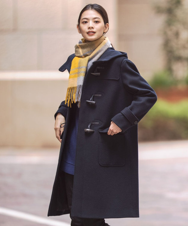 Jackal 140s ソフトメルトン ダッフルコート / J.PRESS LADIES L