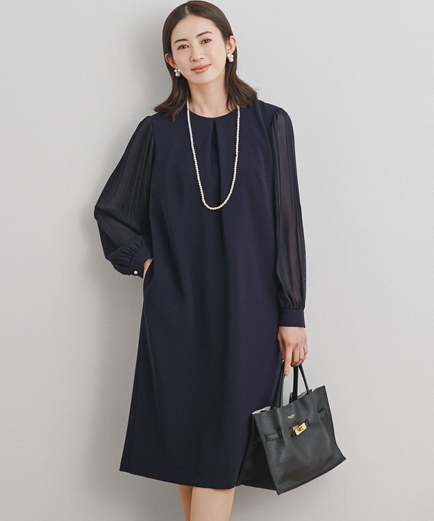 セットアップ対応/洗える】トリアセダブルジョーゼット シフォン