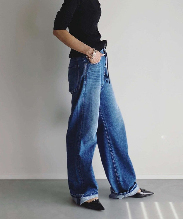 Marisol掲載＜坪田あさみさんコラボ＞SALUU サルー /デニムパンツ