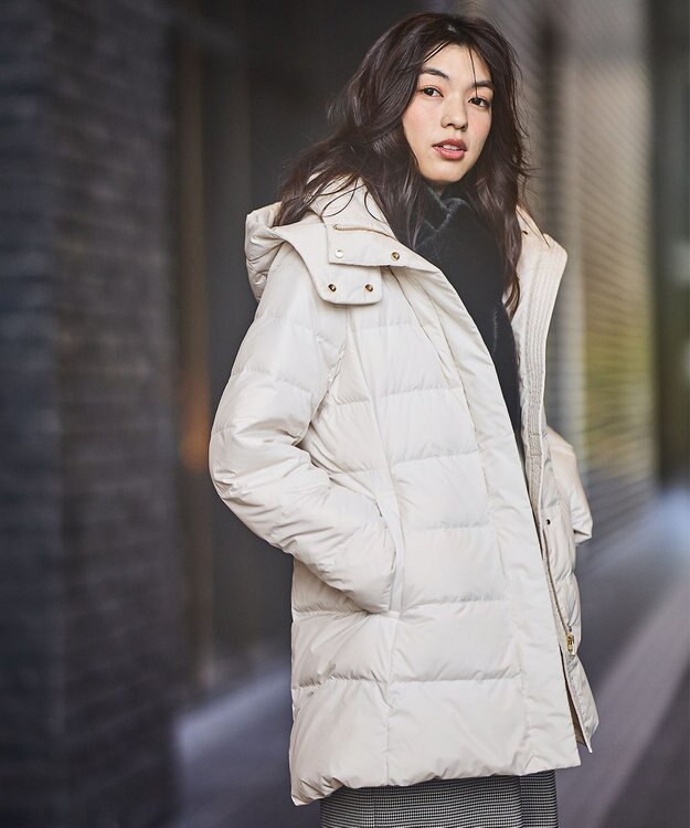 フード取り外し可能】楽映えリッチロング丈ダウン / ANY