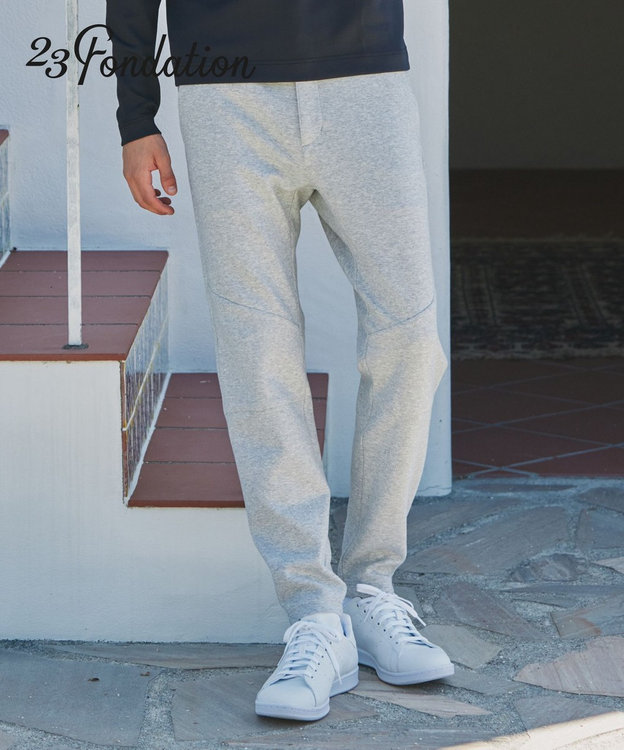 名品パンツ【23Fondation/MEN】ダンボールニット ジョガーパンツ / 23
