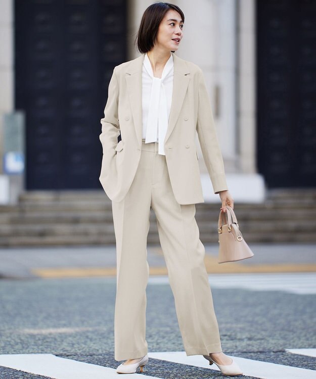 洗える】アムンゼンジャージー ブラウス / 自由区 S | ファッション