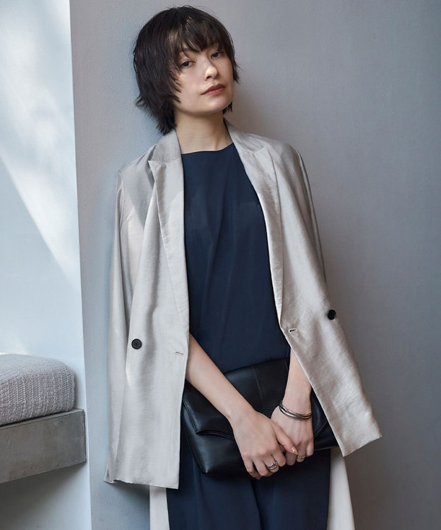 接触冷感・速乾・洗える】 リヨセルシアー ジャケット / ICB