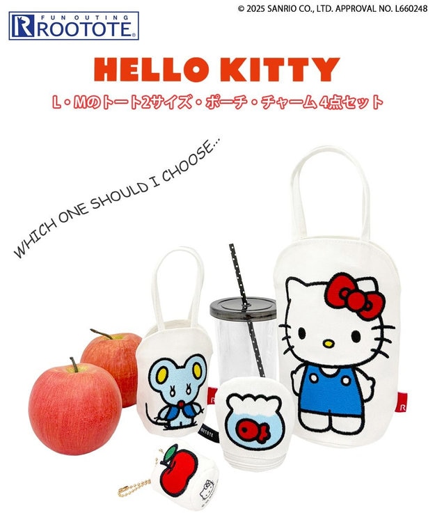 8493【サンリオ：ハローキティ4点セット】IP.ネコリョーシカ.ハロー