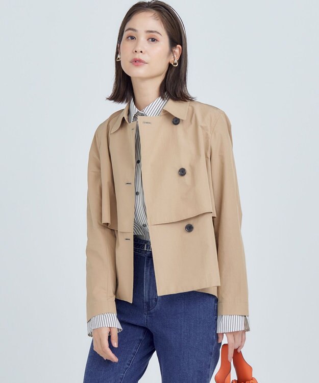 タイプライター ショートトレンチコート / 組曲 | ファッション通販