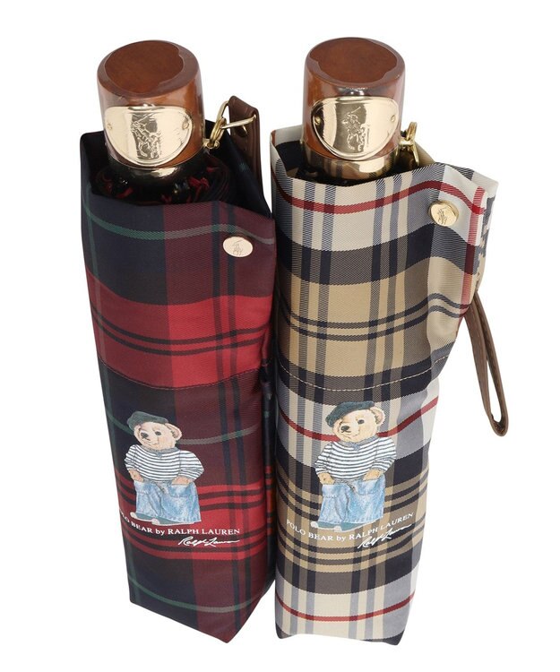 POLO RALPH LAURE(ポロ ラルフローレン) 折りたたみ傘 チェック