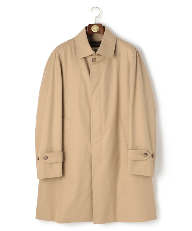 定番】コンパクトスピンギャバジン ステンカラーコート / J.PRESS MEN