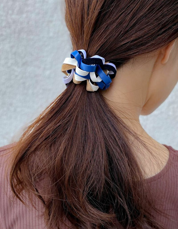 アレンジ初心者おすすめ】シュシュ＆ドレスポニーでつくる夏のアップ