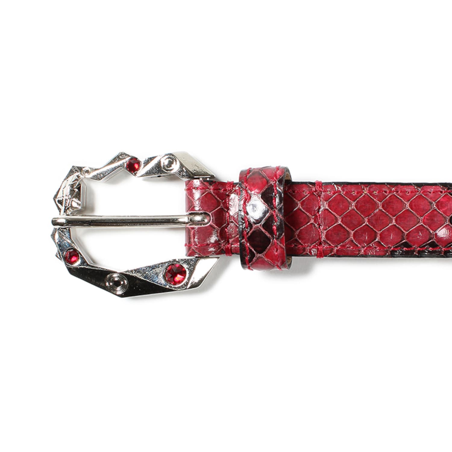 ウルフズヘッドパイソンレザーベルト WOLFSHEAD-WM-BL01 | ワコマリア