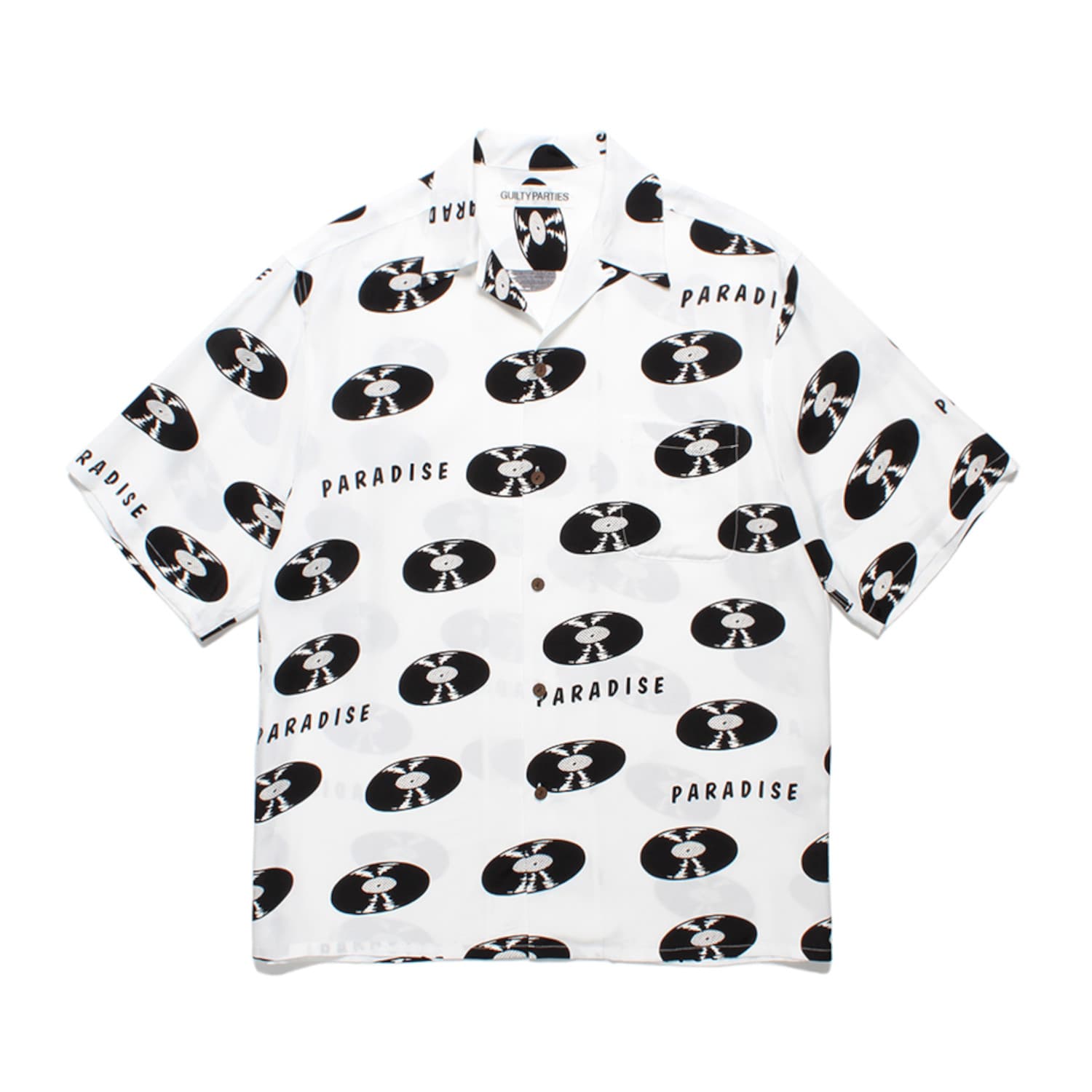 レコード柄ハワイアンシャツ タイプ4 24SS-WMS-HI04 | ワコマリア2024