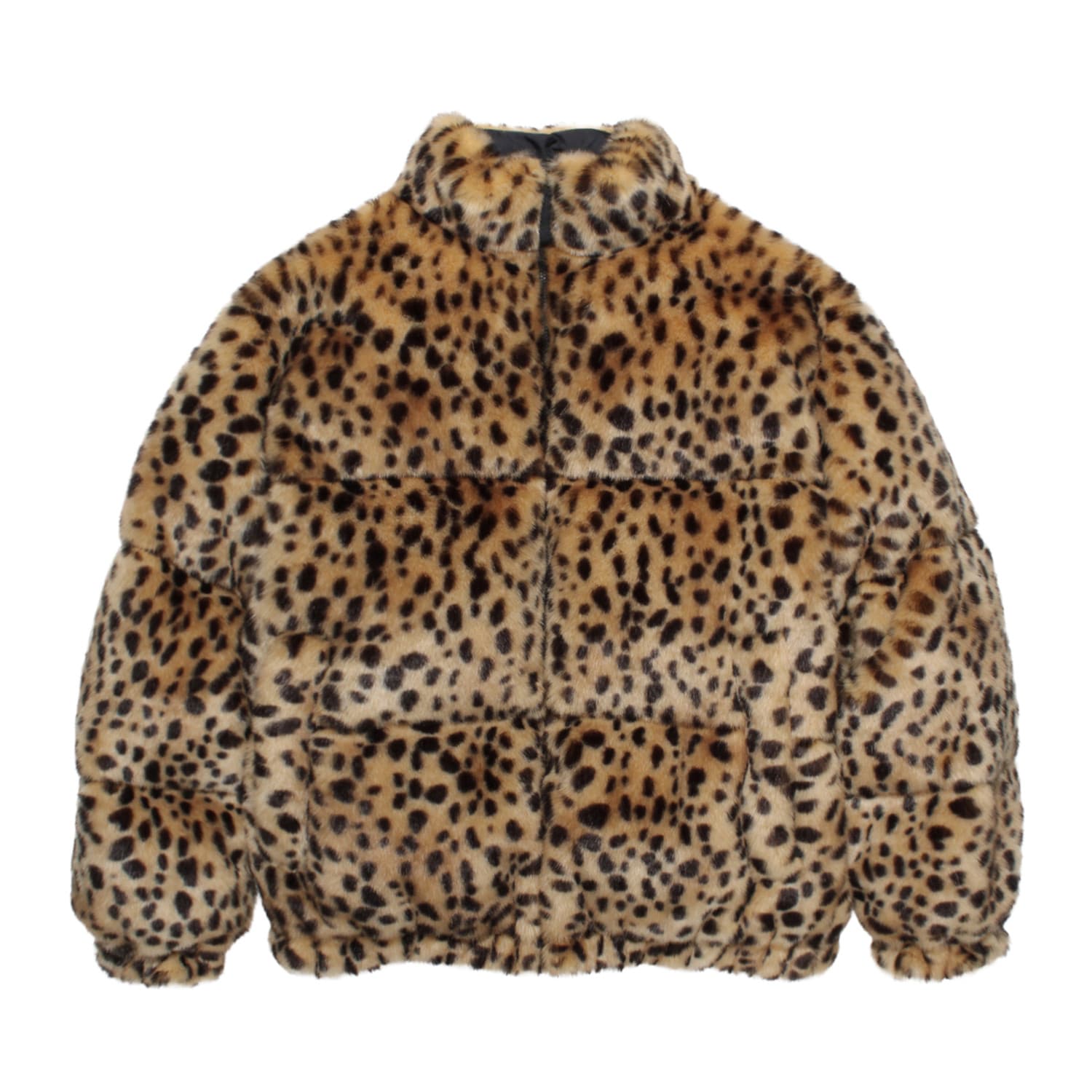 ワコマリア ナンガ / レオパードファーダウンジャケット 25FW-WMO-NA03