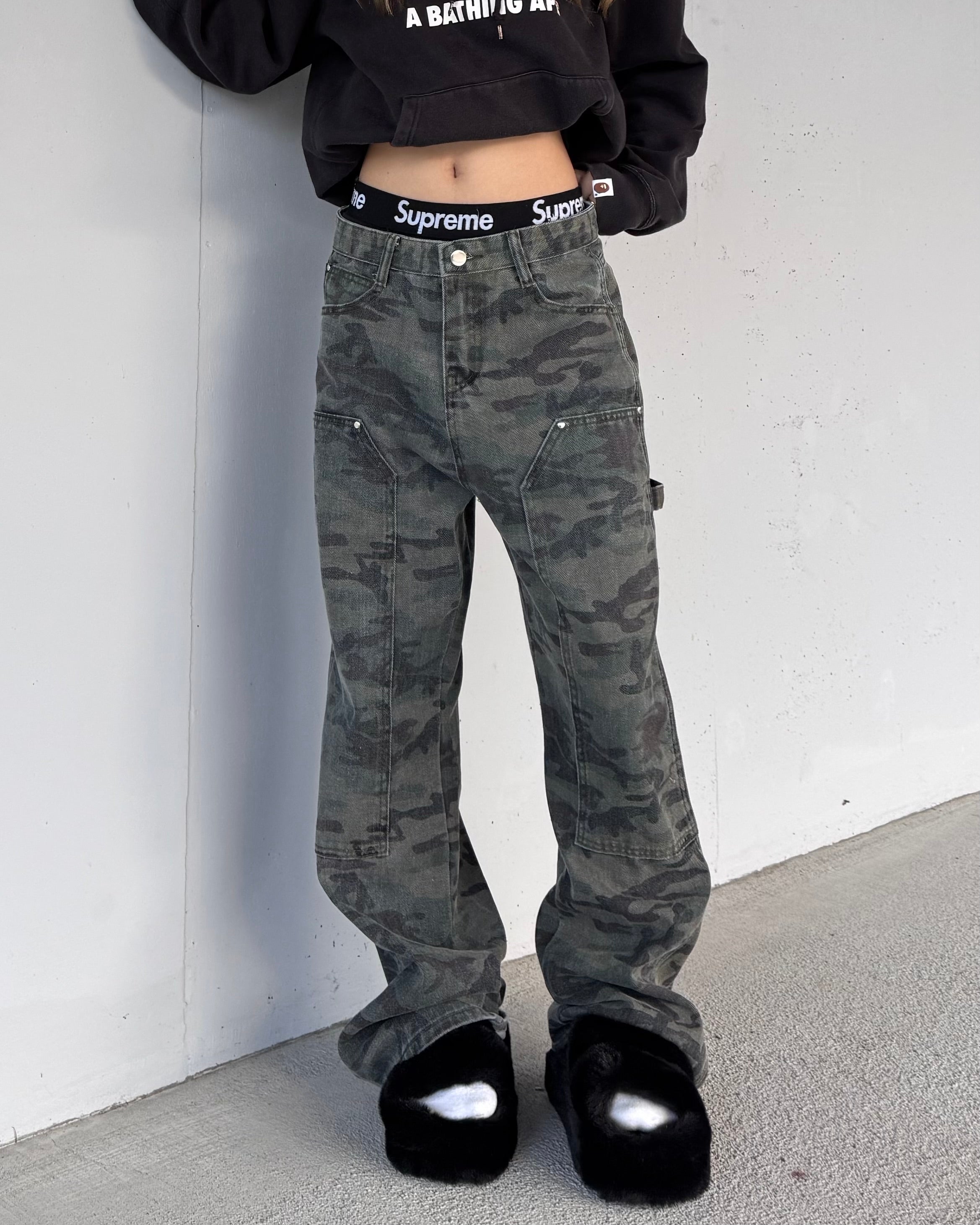カモフラージュデニムパンツ DPB42218 – CRAMMY