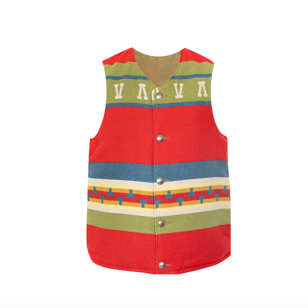 VISVIM KORA REVERSIBLE DOWN VEST - RED – Creme321