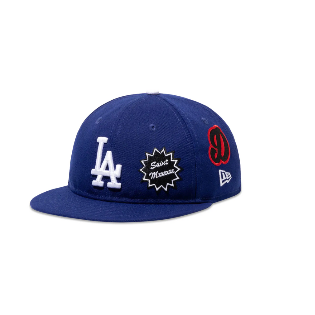 SAINT MICHAEL X NEW ERA DODGERS CAP - BLUE – Creme321