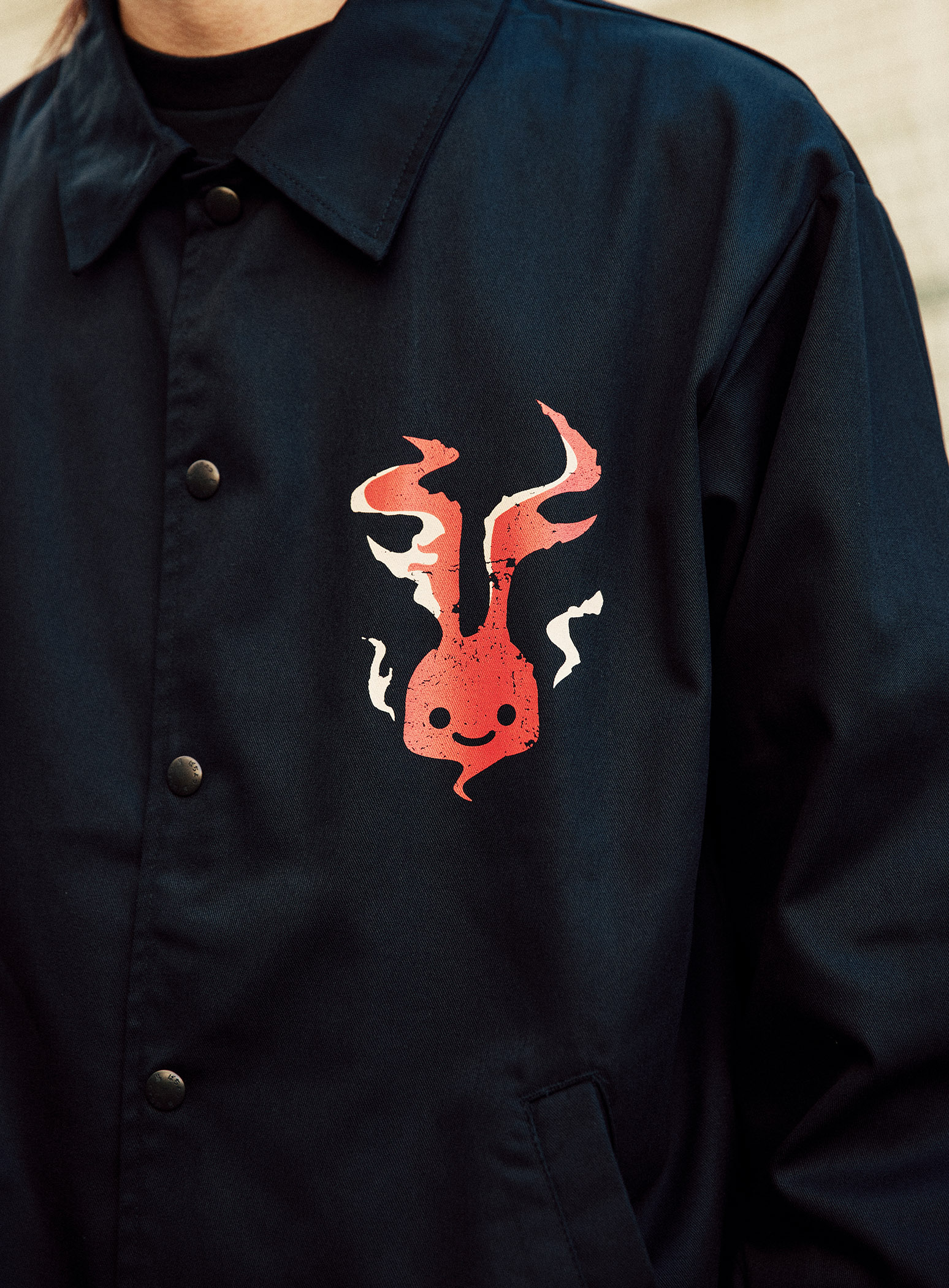 ツイルコーチジャケット 心臓｜ウサギがいる｜CUNE ONLINE STORE