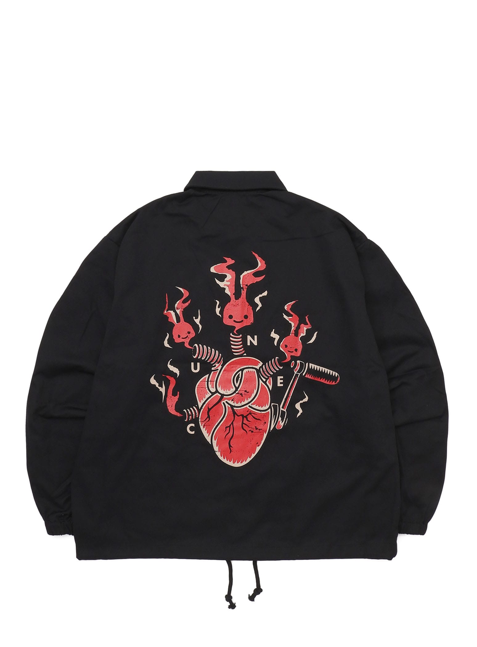 ツイルコーチジャケット 心臓｜ウサギがいる｜CUNE ONLINE STORE