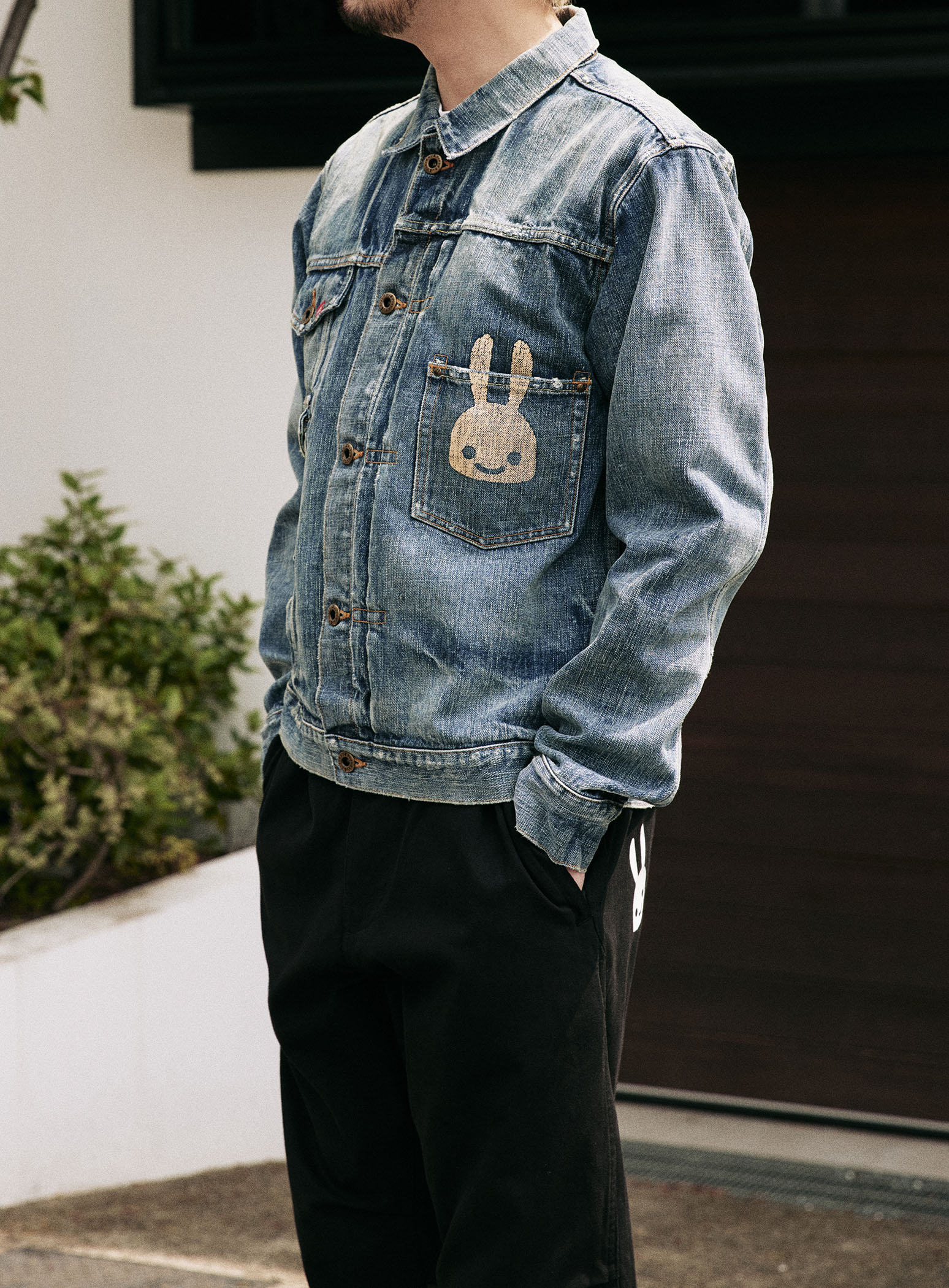 CUNEジージャンtype123_加工 8年｜ウサギがいる｜CUNE ONLINE STORE