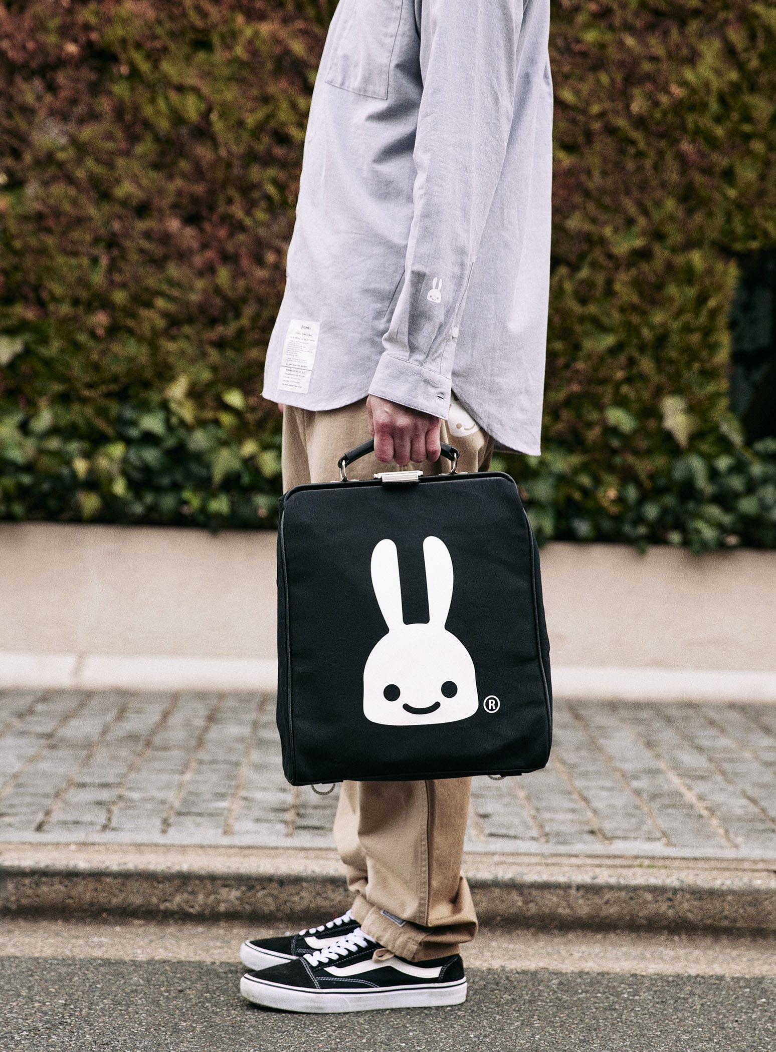 帆布のお医者さんリュック｜ウサギがいる｜CUNE ONLINE STORE