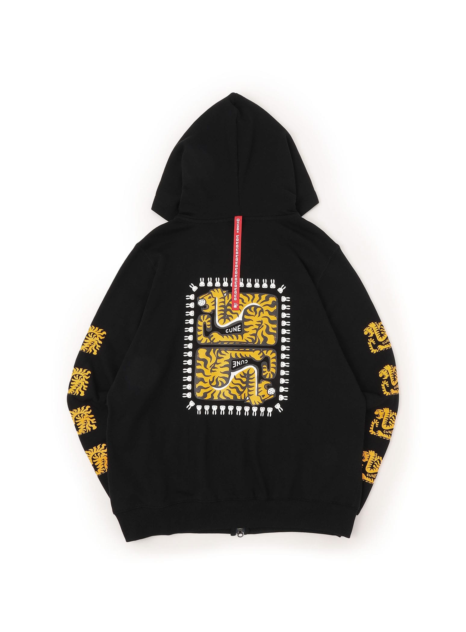 CUNE ZIP PARKA 虎｜ウサギがいる｜CUNE ONLINE STORE