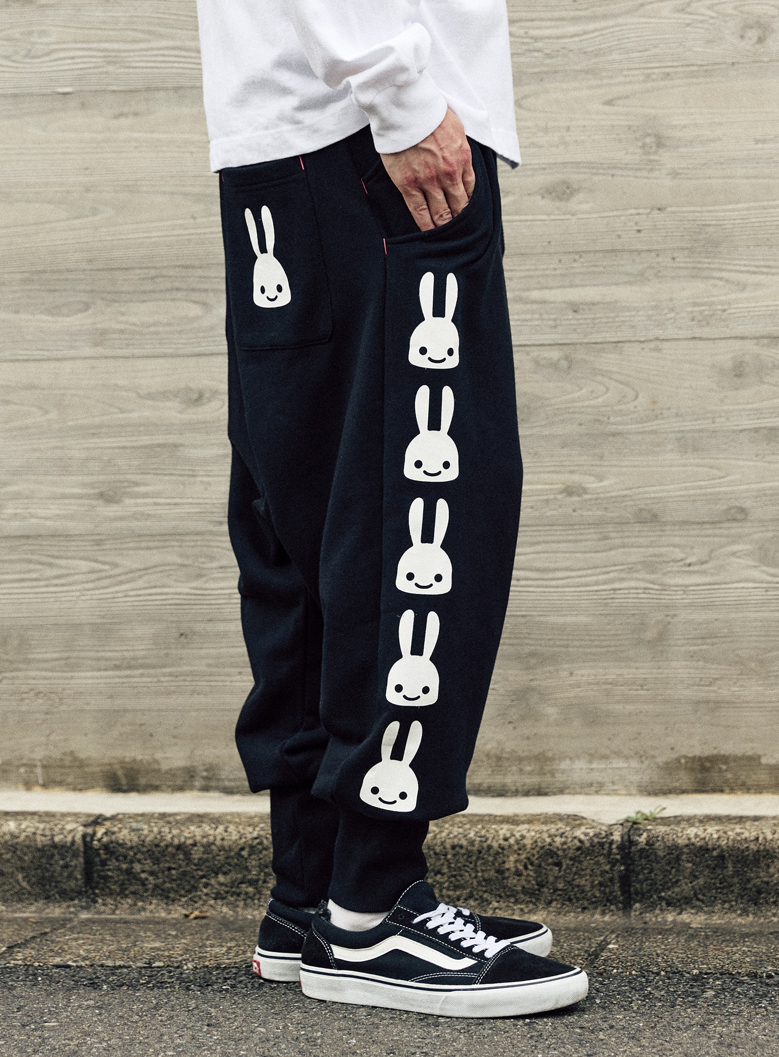 レイヤードポケットサルエルパンツ｜ウサギがいる｜CUNE ONLINE STORE