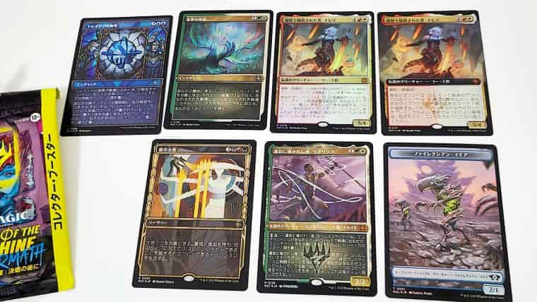 MTG】機械兵団の進軍：決戦の後にのコレクターブースターBOX開封！封入