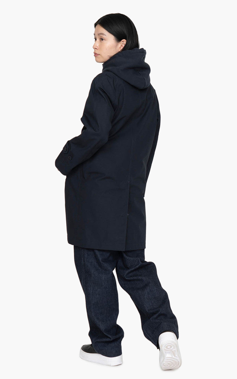 Nanamica GORE-TEX Soutien Collar Coat Dark Navy