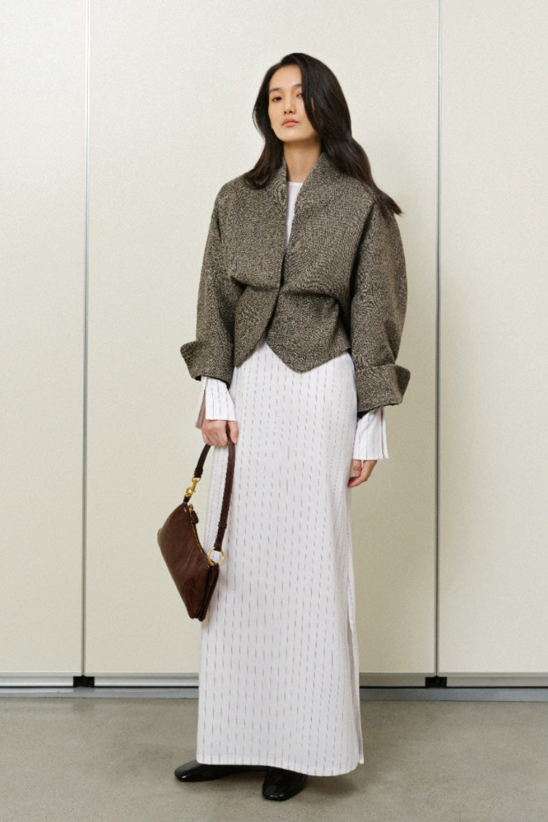 SHAWL COLLAR VOLUME JACKET | CULT MIA | LECIA