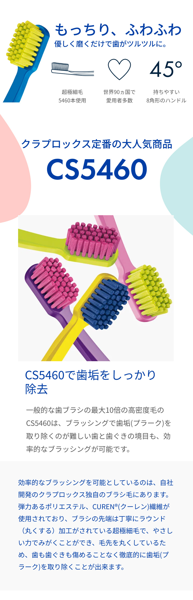 CS5460 ウルトラソフト ハンドルカラーピンク 1本 | クラプロックス