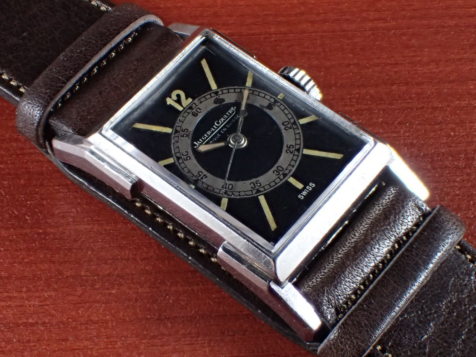 ジャガールクルト レクタンギュラー セクターダイアル 1940年代