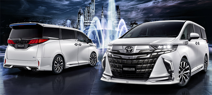 アルファード40系専用 モデリスタ サイドスカート REGAL DIGNITY STYLE