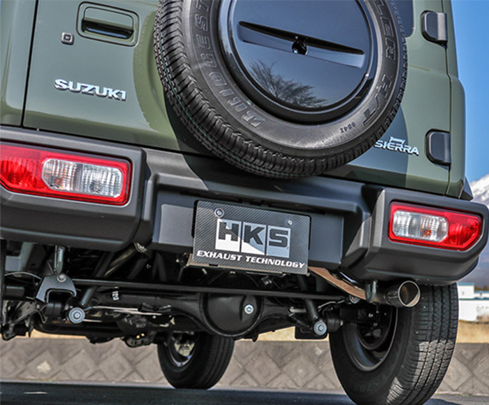ジムニーシエラ JB74専用 HKS リーガルマフラー を販売中！カスタム