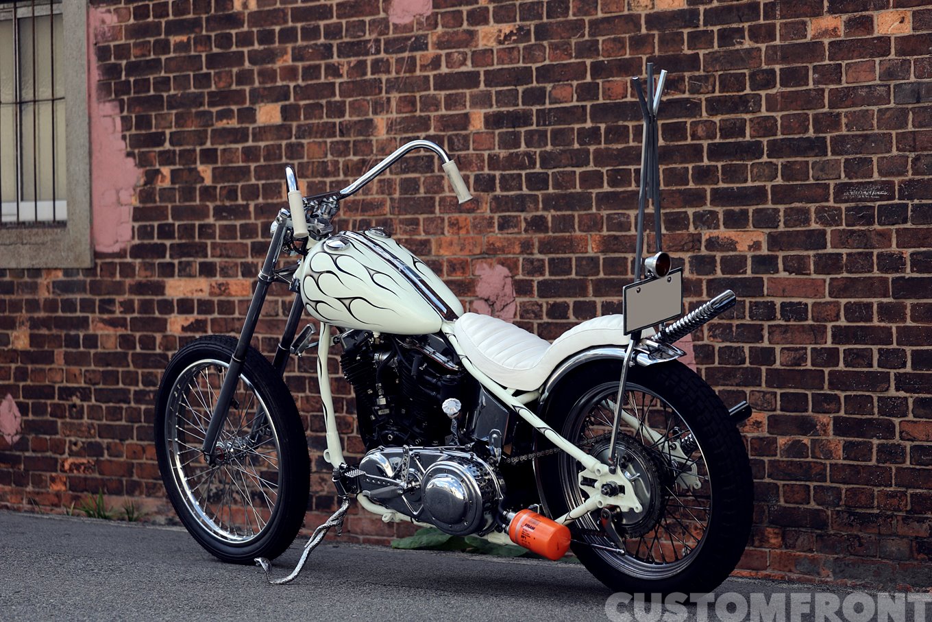 ハーレー パンヘッドチョッパー FL 1948・クリークモーターサイクル