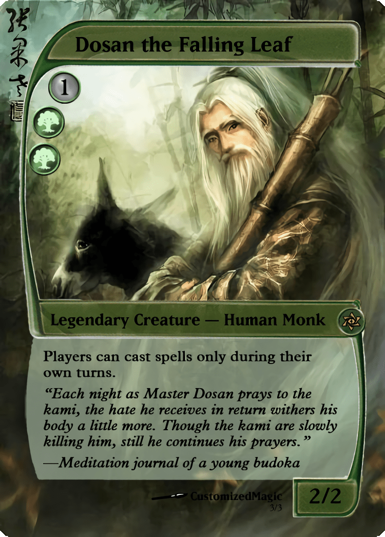 Dosan The Falling Leaf | Magic The Gathering Proxy Cards