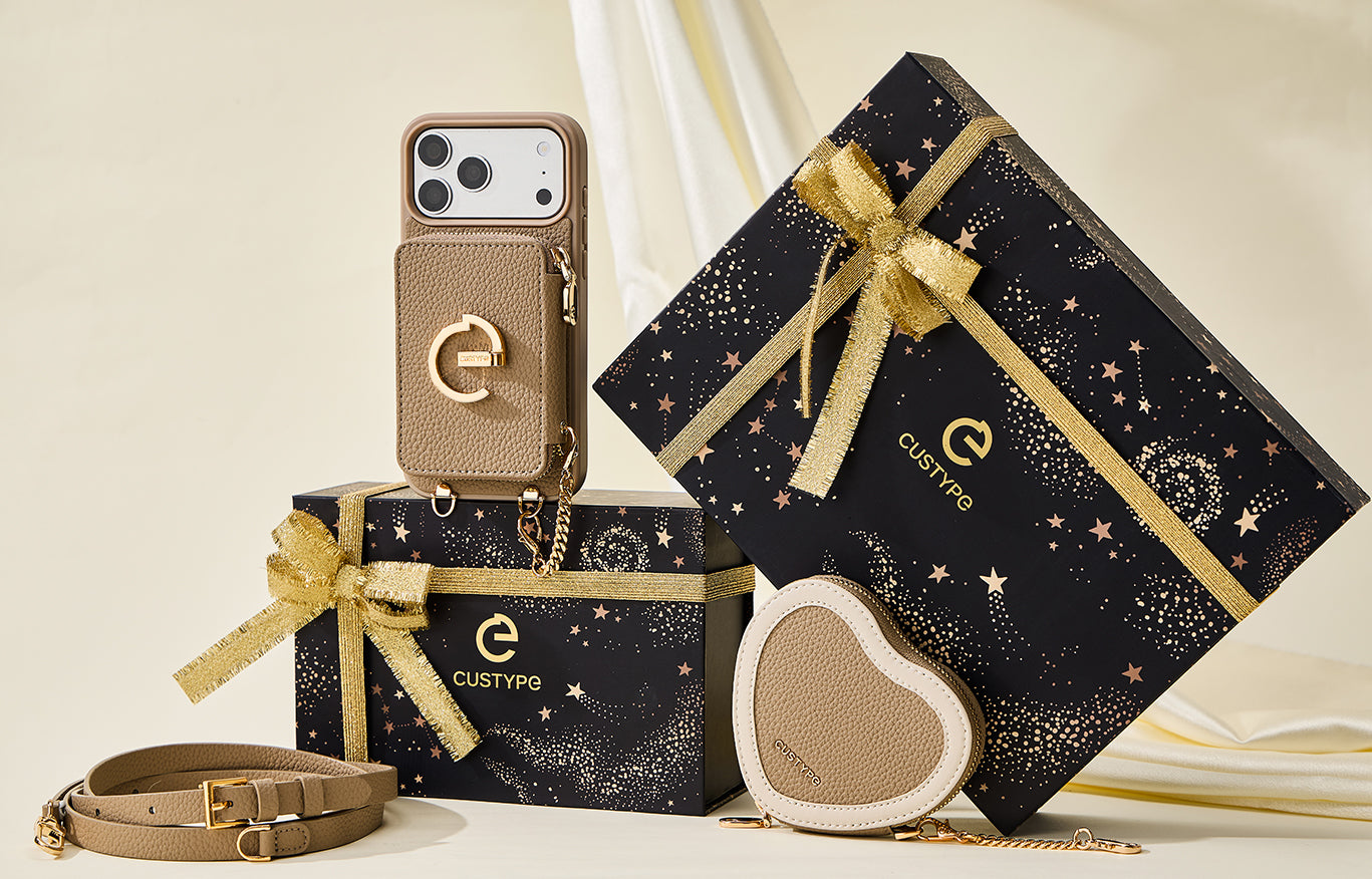 iPhone 16 Crossbody Wallet Cases with Straps and Card Holder-Custype