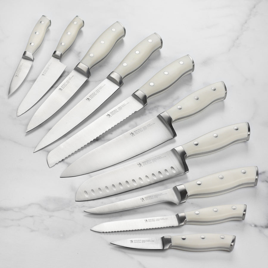 Henckels Forged Accent Self-Sharpening Knife Set - 20 Piece White