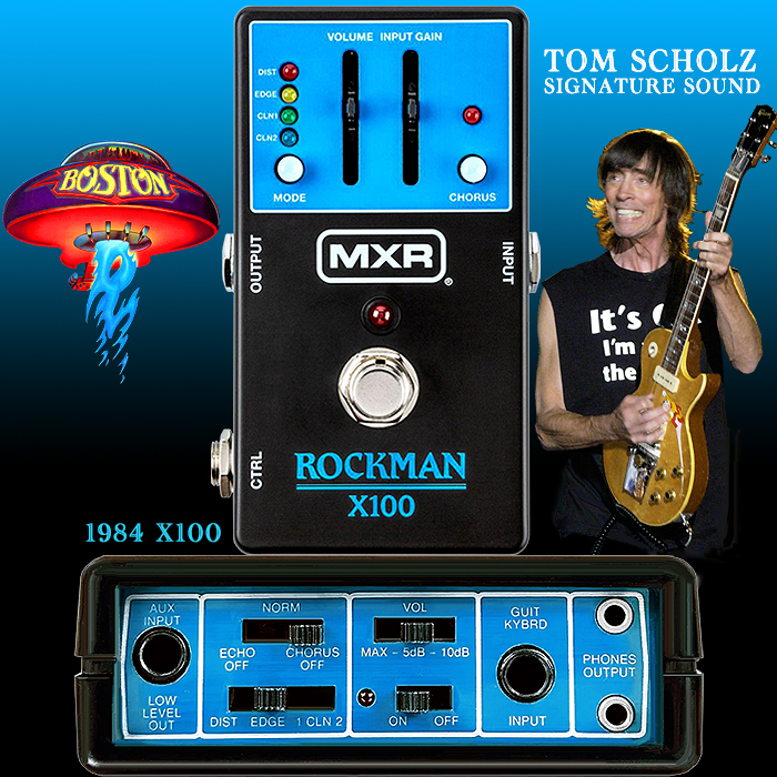 Guitar Pedal X - GPX Blog - MXR unleashes Rockman X100 pedal