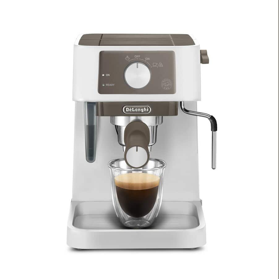 スティローザ エスプレッソ・カプチーノメーカー ホワイト EC235J-W